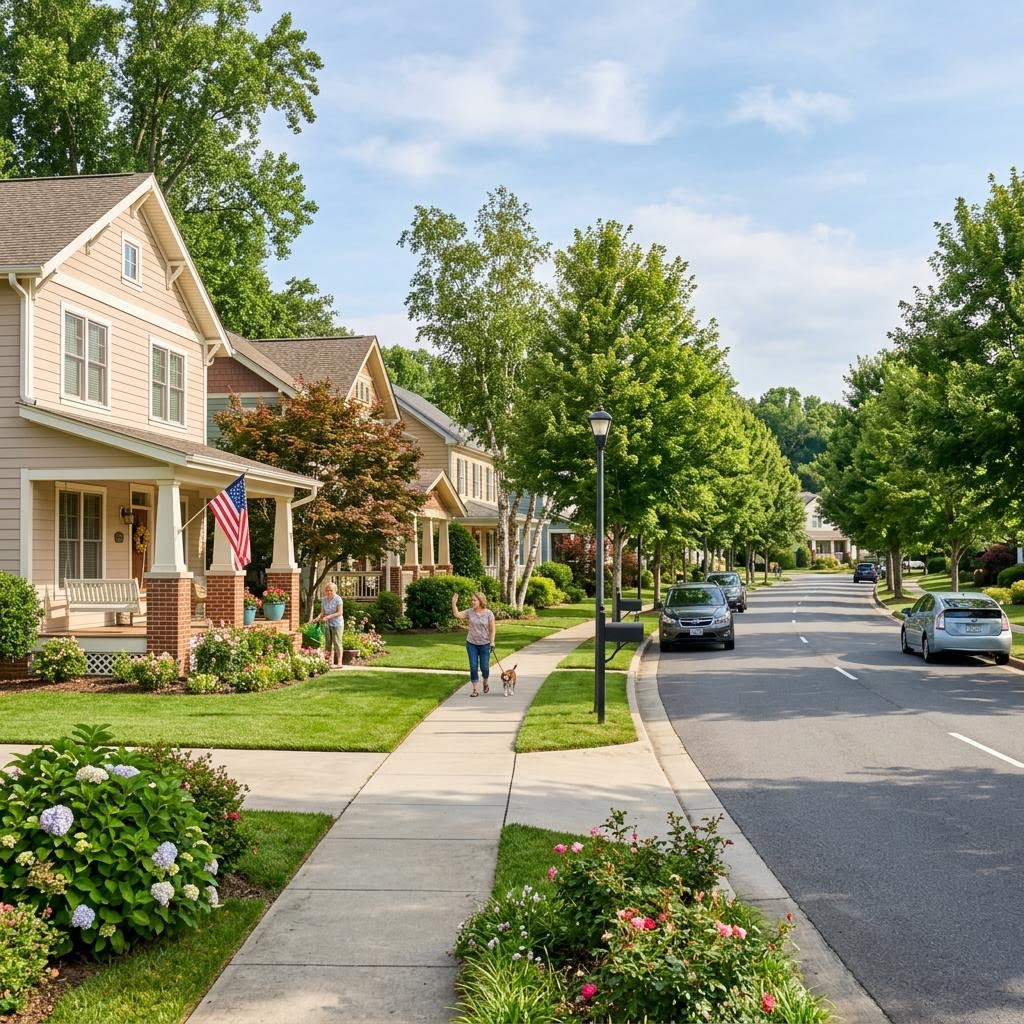 Peaceful neighborhood